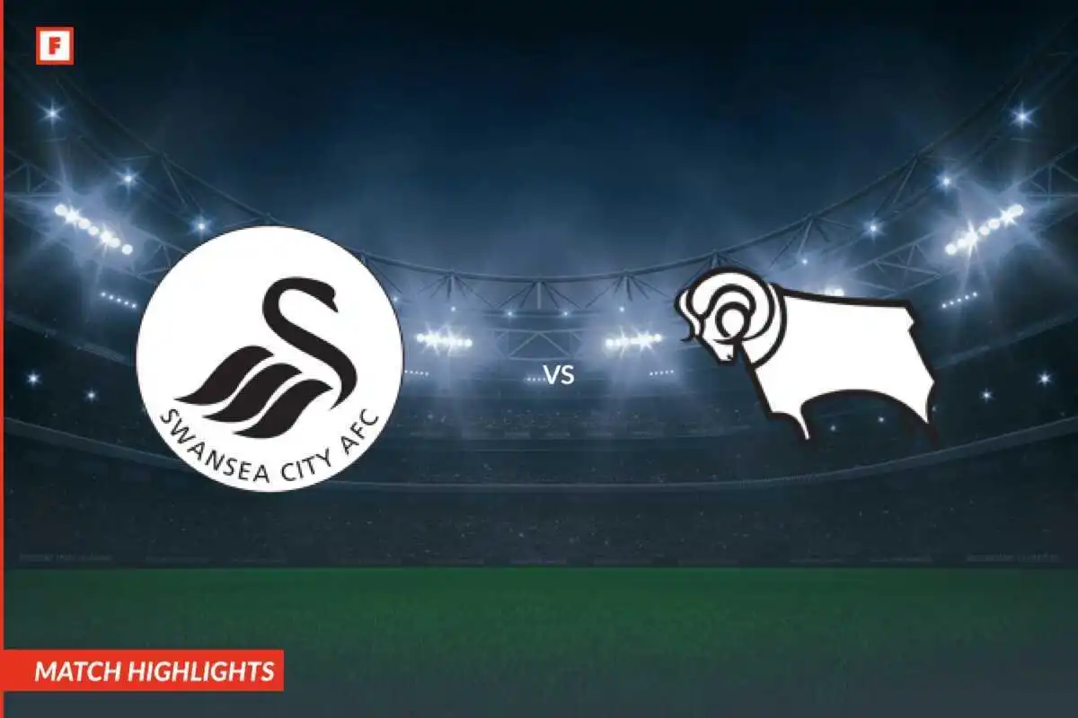Swansea City - Derby County goluri și momente importante