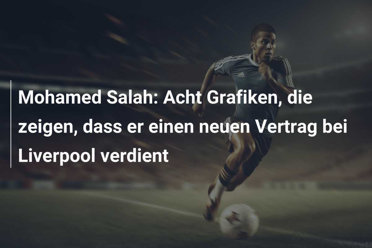 Mohamed Salah: Acht Grafiken, die zeigen, dass er einen neuen Vertrag bei Liverpool verdient