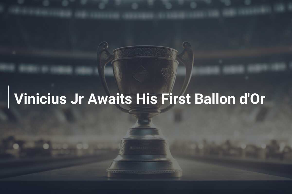 Vinicius Jr Attend Son Premier Ballon d'Or