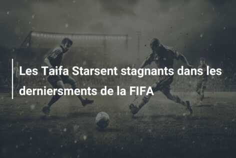 Les Taifa Starsent stagnants dans les derniersments de la FIFA