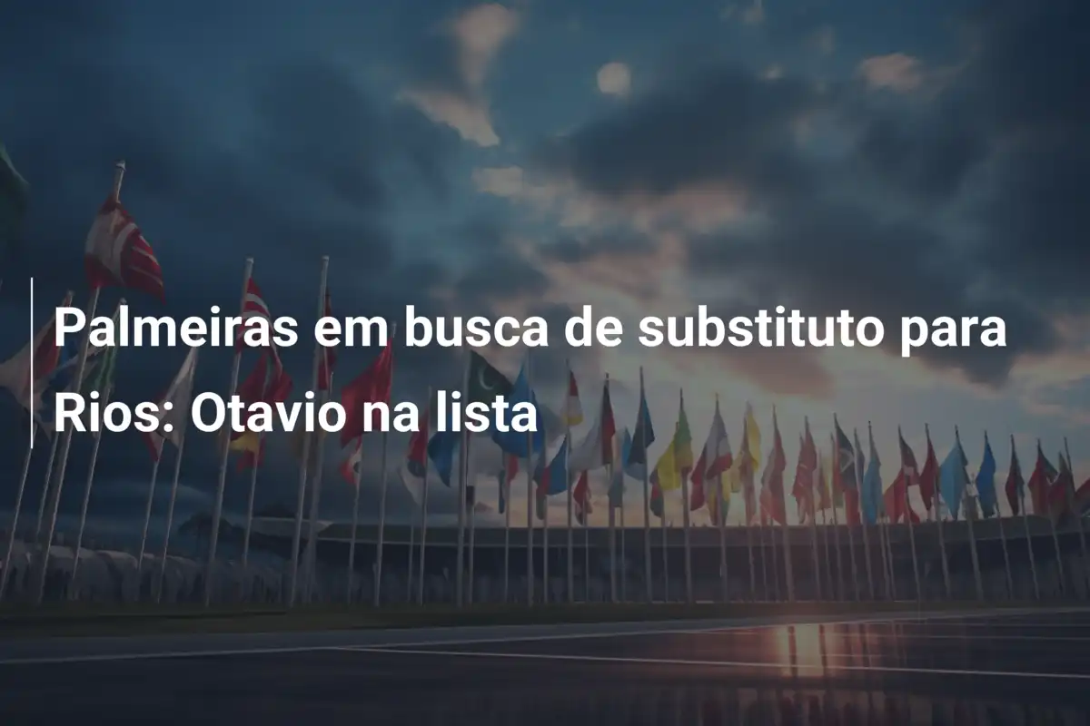 Palmeiras em busca de substituto para Rios: Otavio na lista