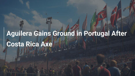 Aguilera festigt sich in Portugal nach Kaderstreichung in Costa Rica