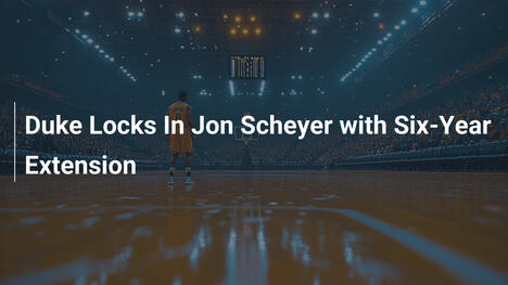 Duke verlängert Vertrag mit Jon Scheyer um sechs Jahre