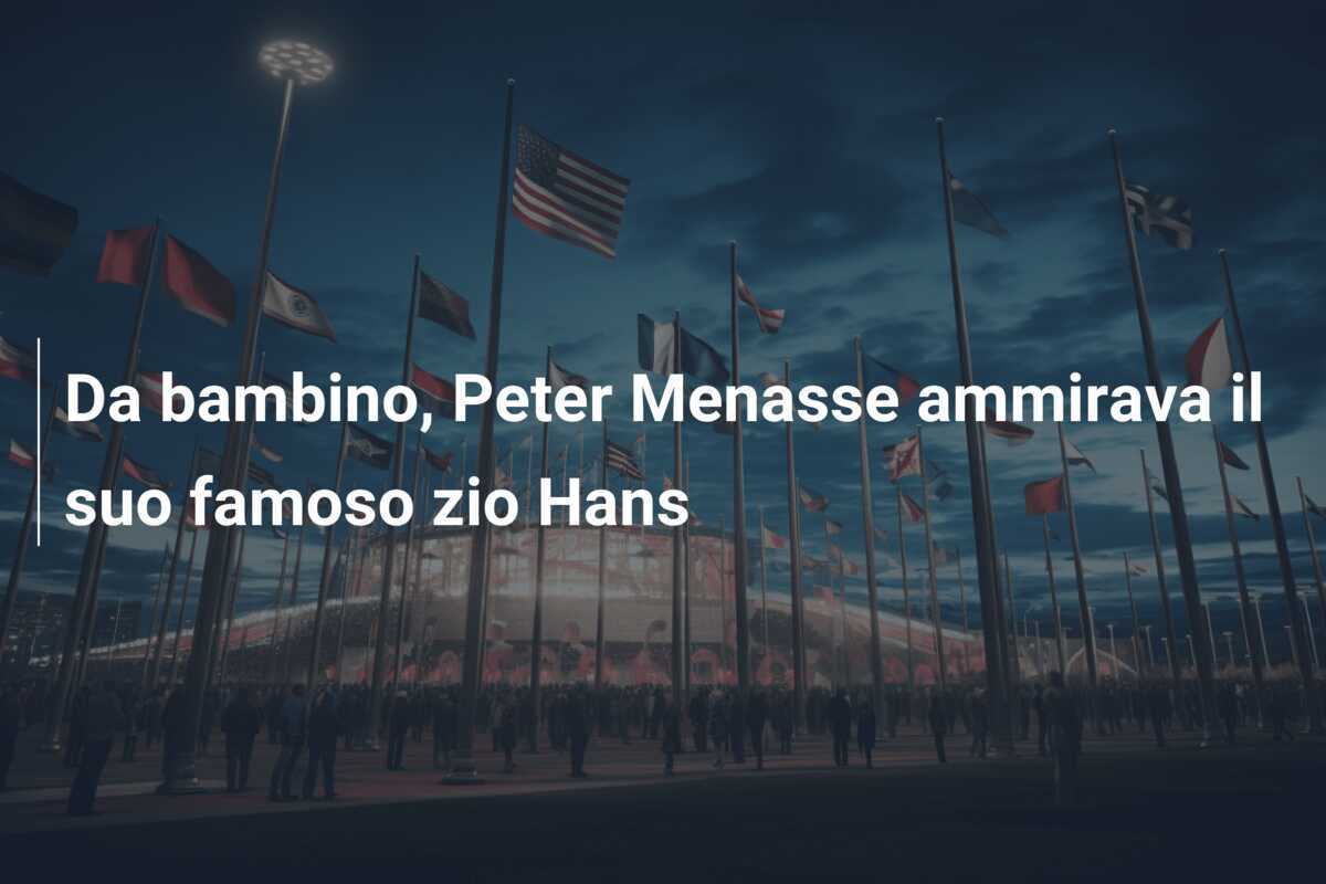 Da bambino, Peter Menasse ammirava il suo famoso zio Hans