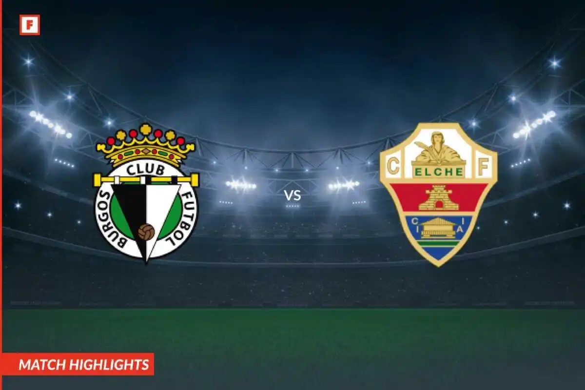 Burgos - Elche gols e destaques