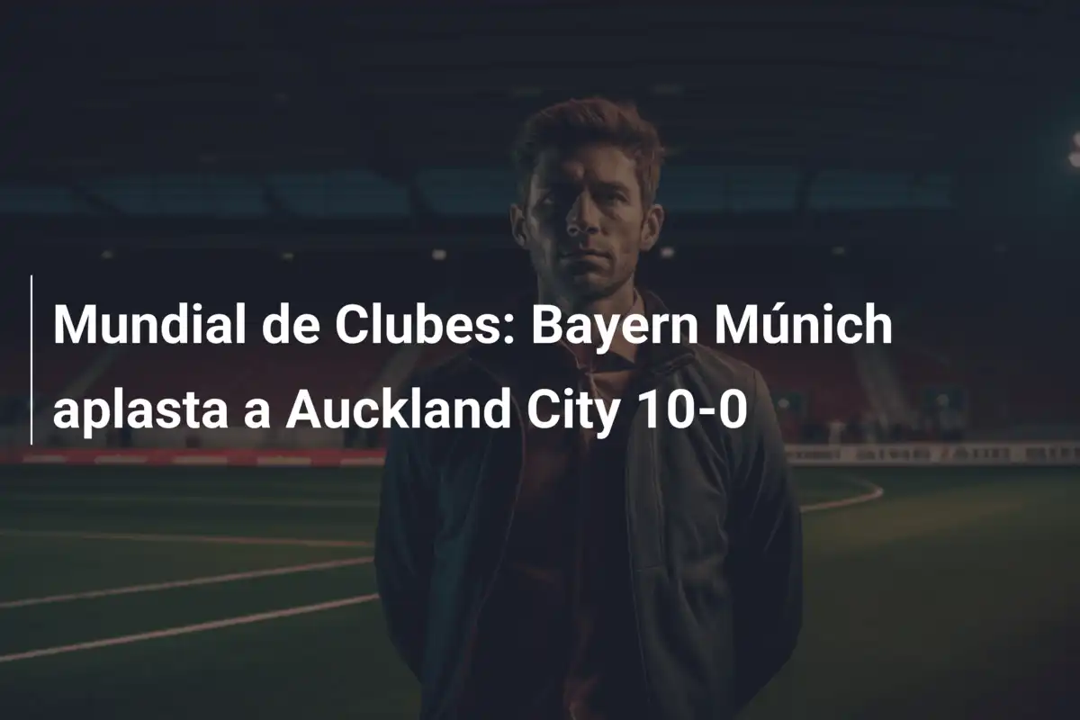 Mundial de Clubes: Bayern Múnich aplasta a Auckland City 10-0