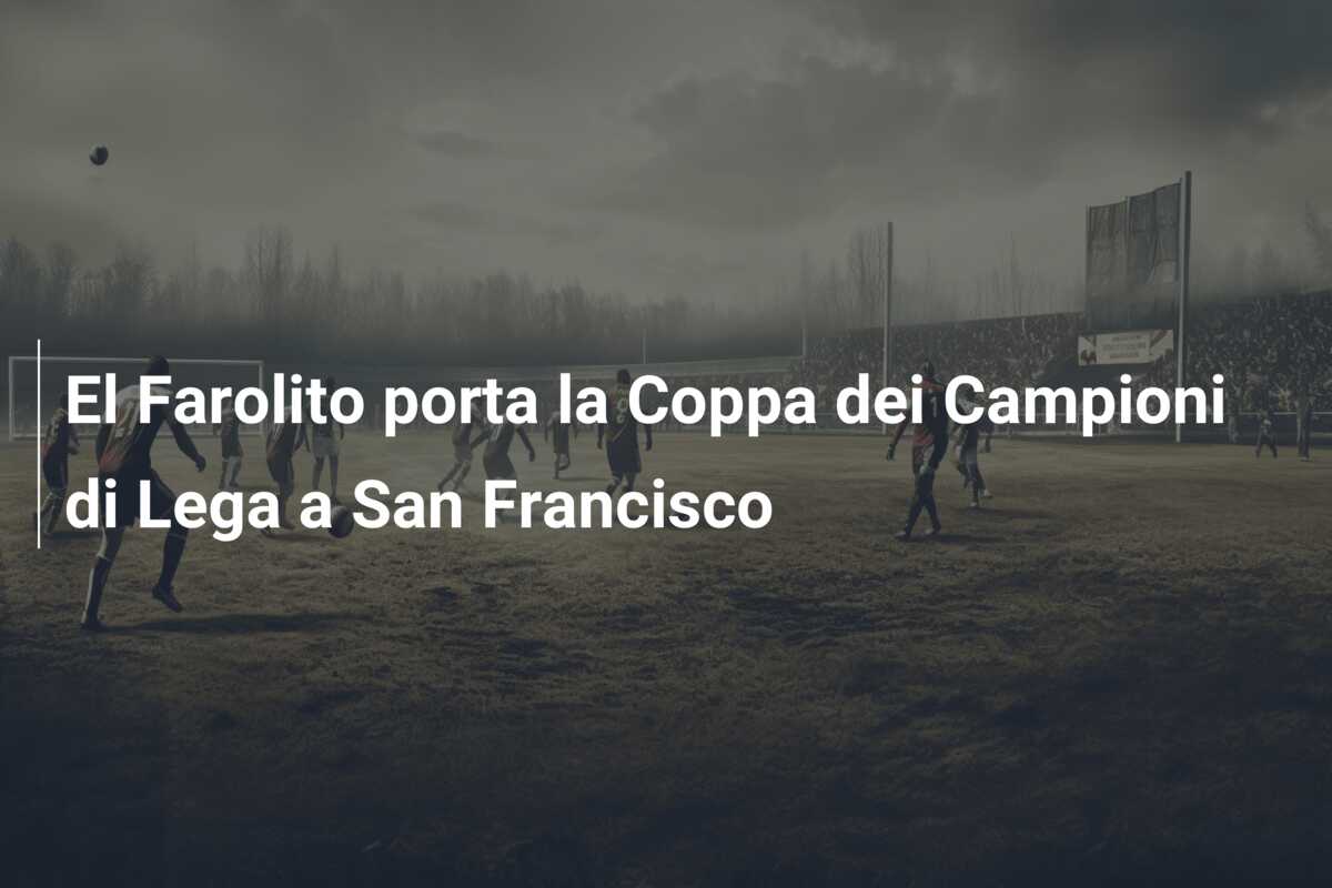 El Farolito porta la Coppa dei Campioni di Lega a San Francisco