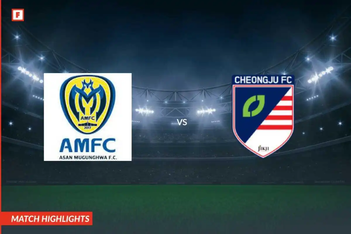 Chungnam Asan FC - Cheongju Jikji cele i najważniejsze momenty