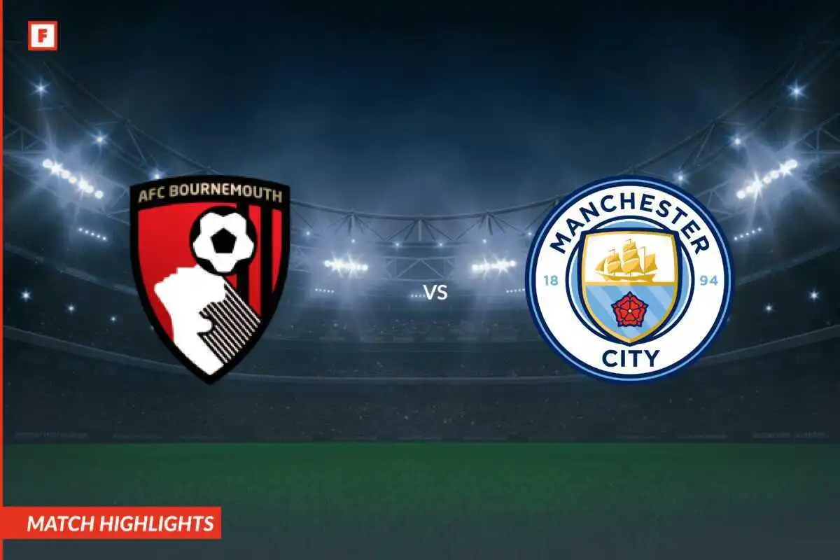 Bournemouth - Manchester City mål og høydepunkter