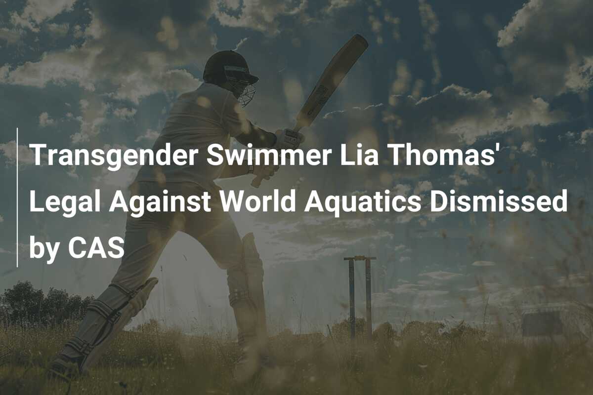 Transgender Swimmer Lia Thomas Legal Against World Aquatics Dismissed