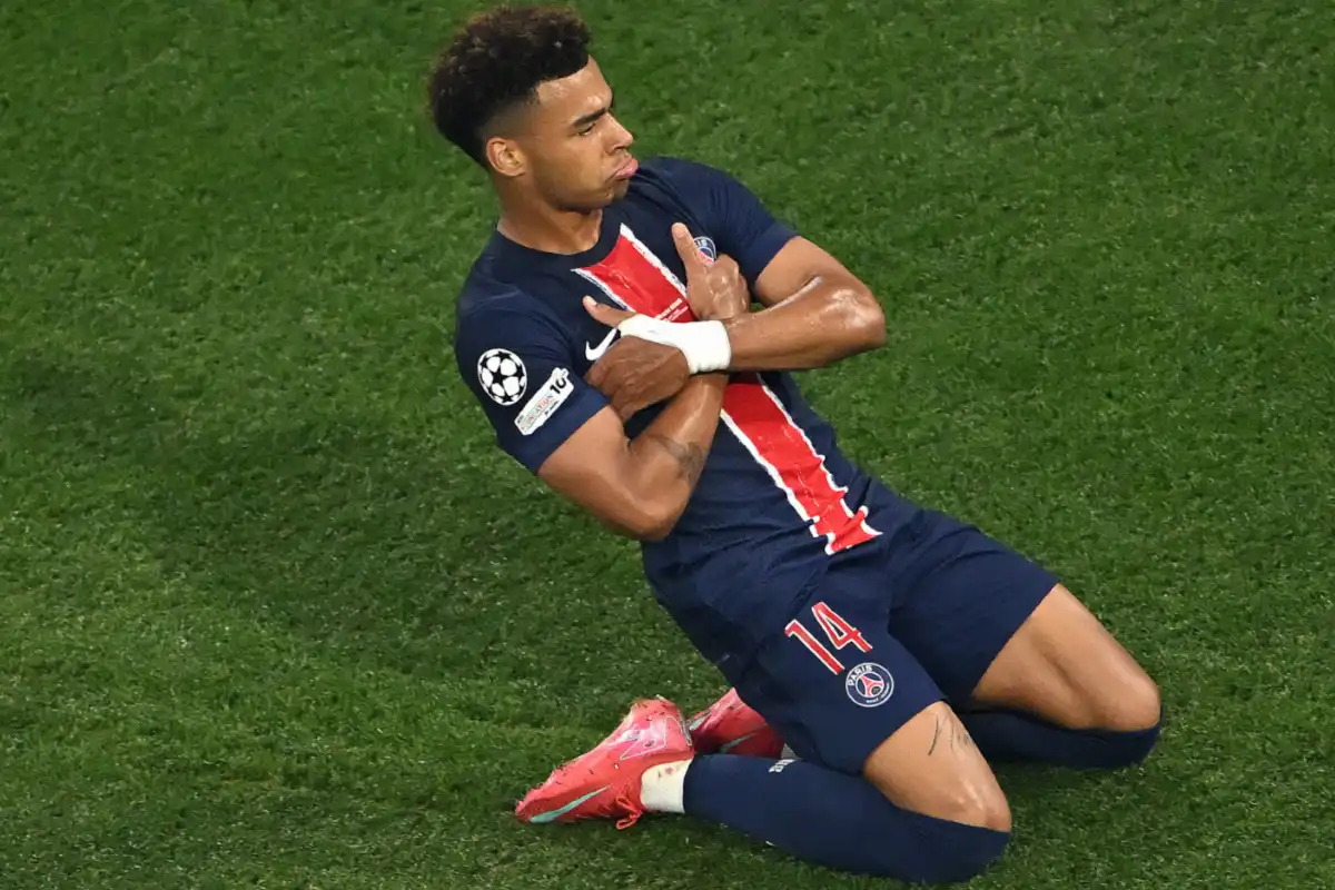 Désiré Doué lập kỳ tích với 3 pha kiến tạo và bàn thắng trong chung kết Champions League