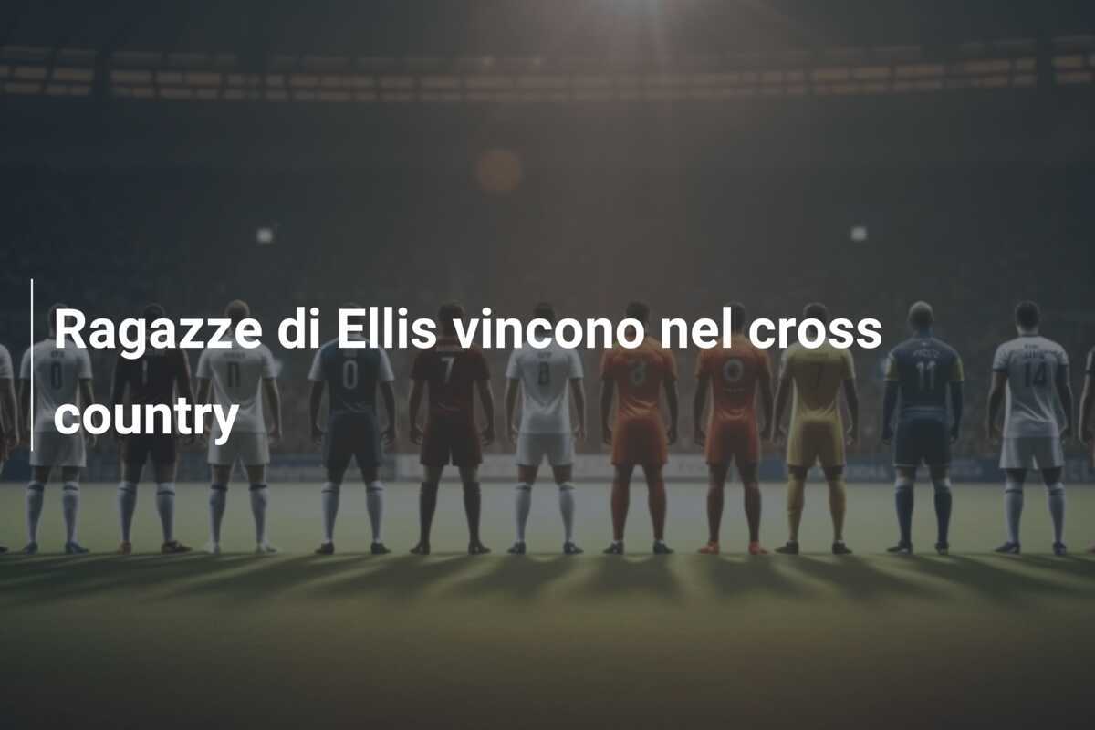 Ragazze di Ellis vincono nel cross country
