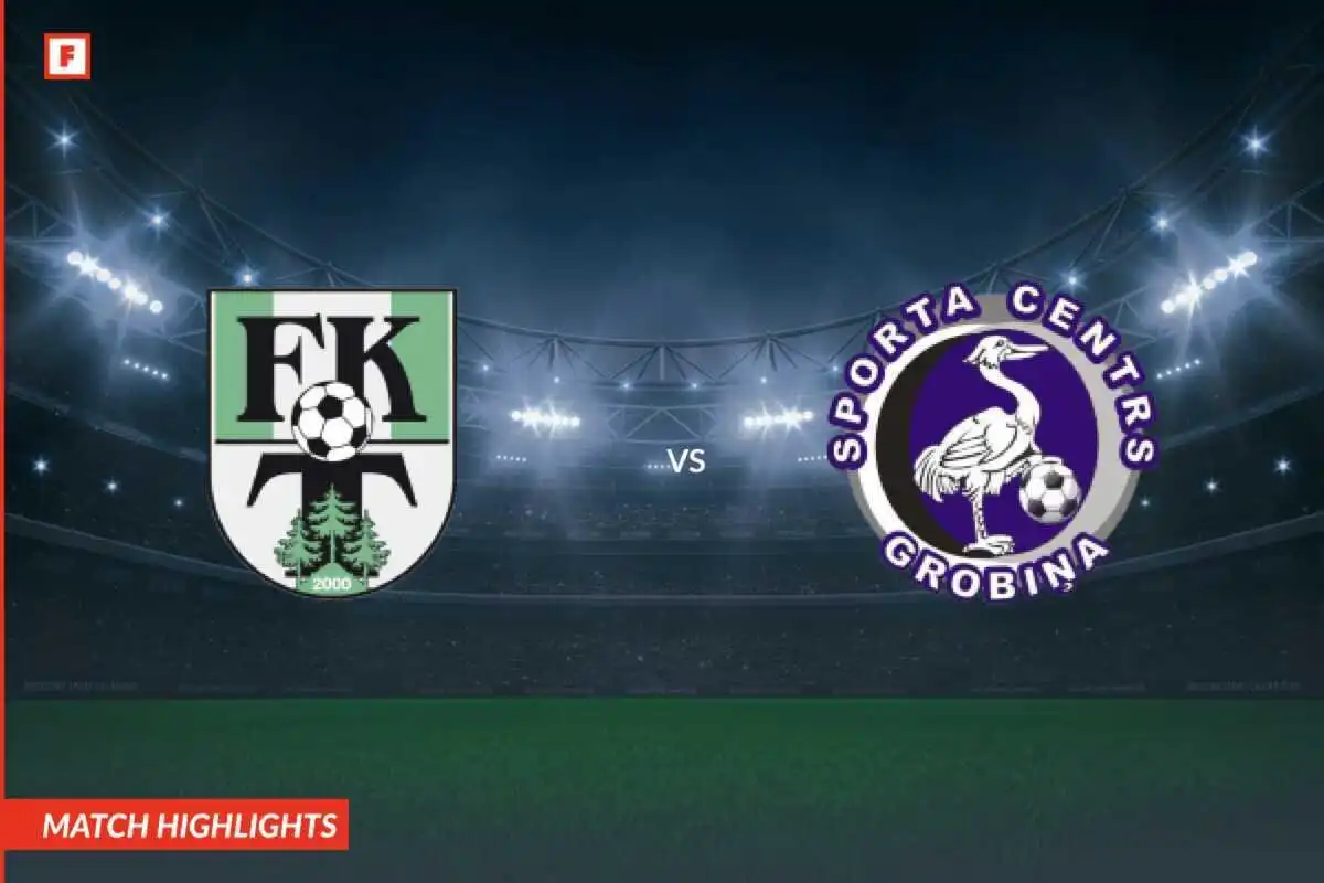 Tukums 2000 - Grobina goals and highlights