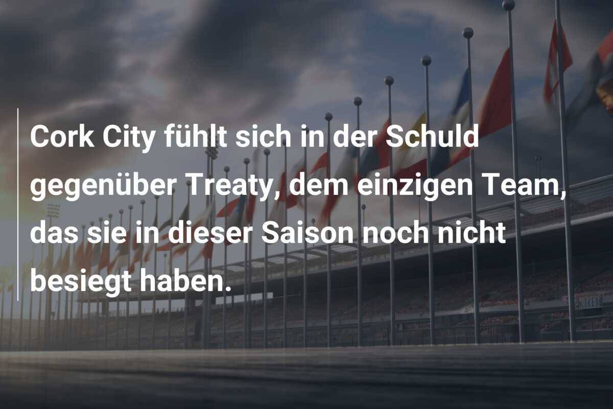 Cork City fühlt sich in der Schuld gegenüber Treaty, dem einzigen Team, das sie in dieser Saison noch nicht besiegt haben.