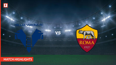 Hellas Verona - โรมา ประตูและไฮไลท์