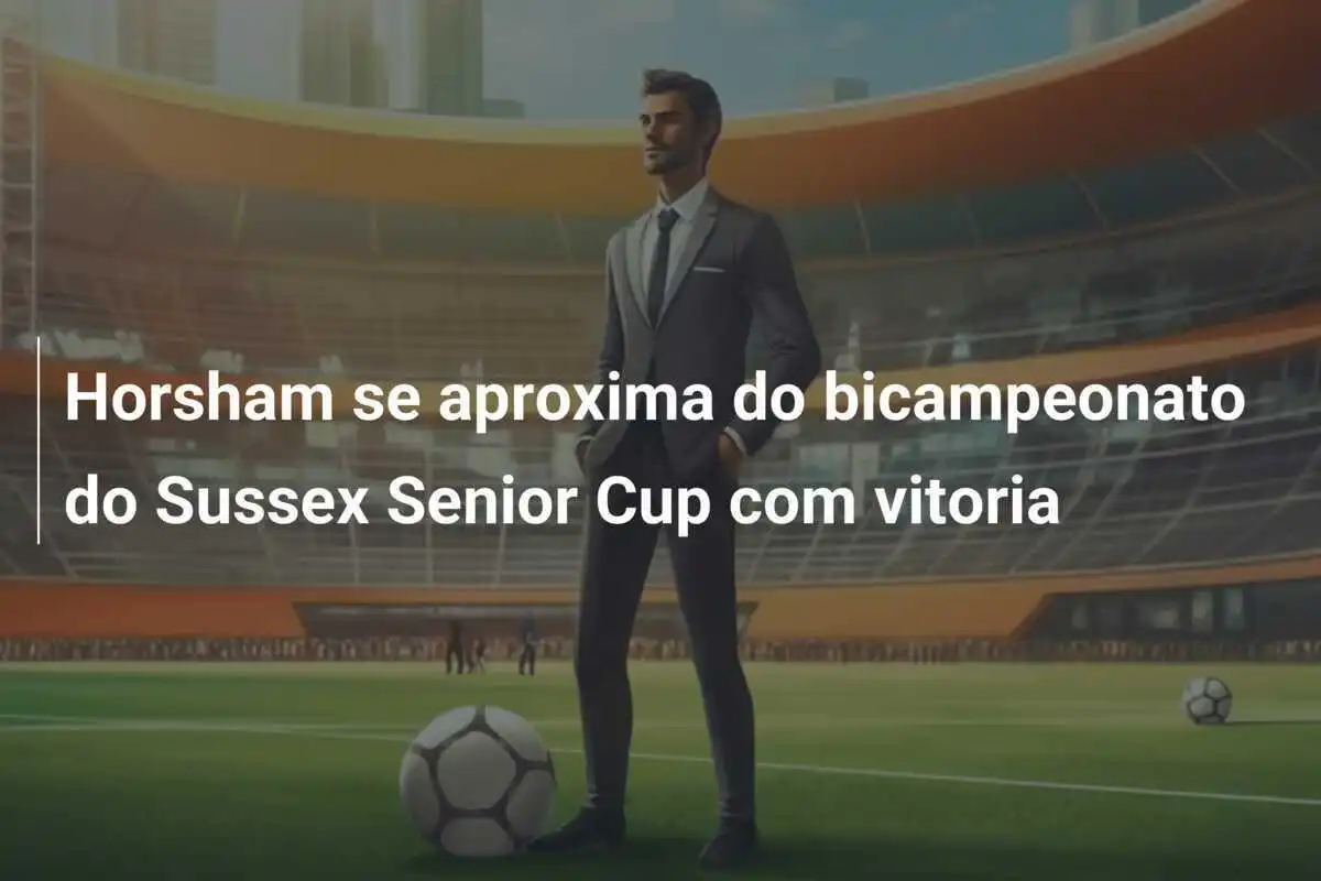 Horsham se aproxima do bicampeonato do Sussex Senior Cup com vitoria