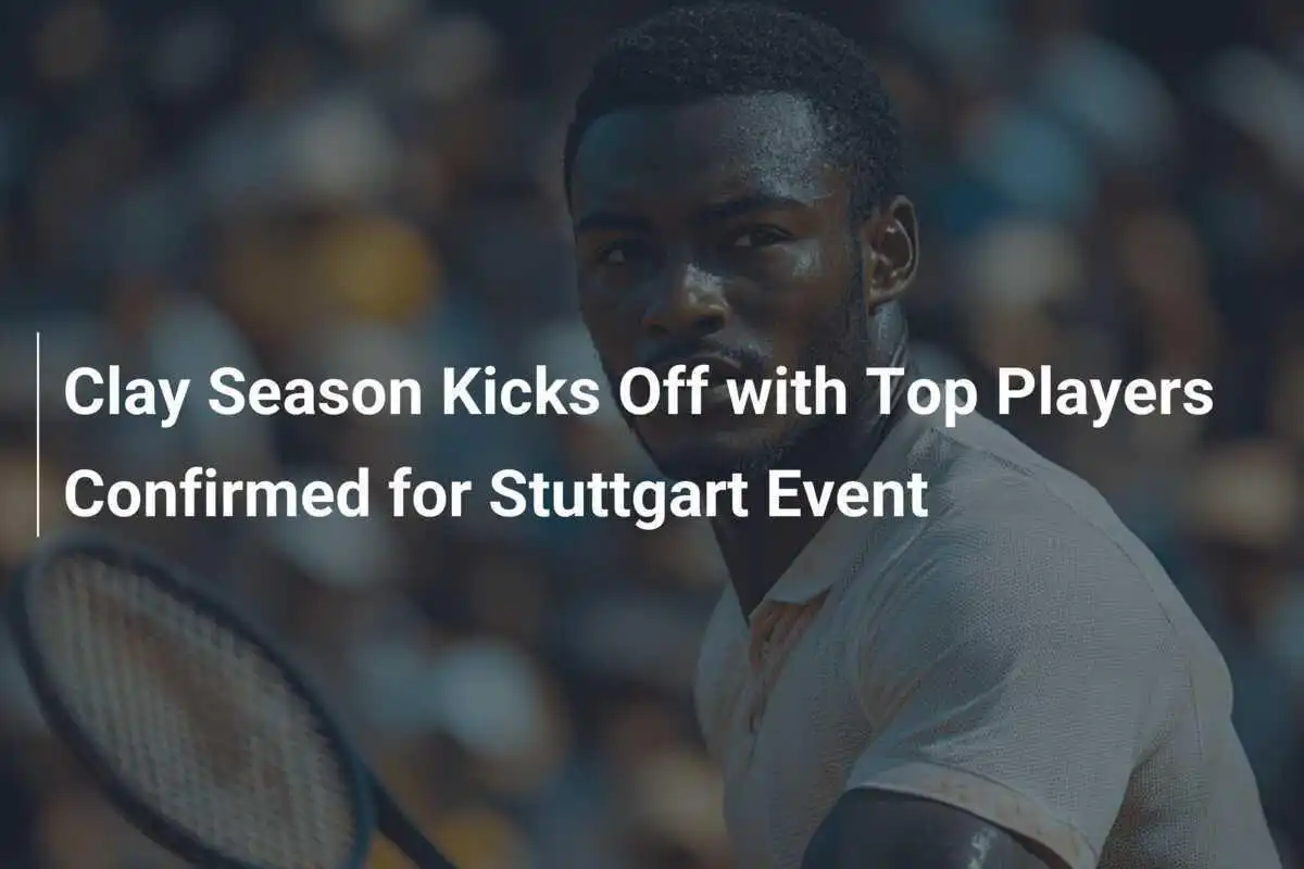 Saison auf Sand startet mit Top-Spielerinnen beim Stuttgarter Event