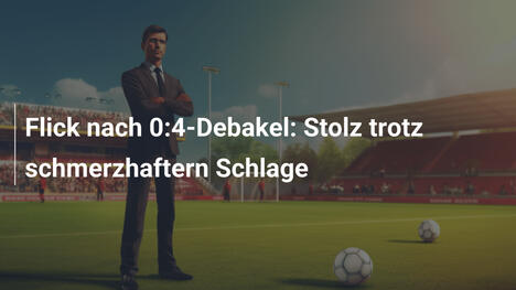 Flick nach 0:4-Debakel: Stolz trotz schmerzhaftern Schlage