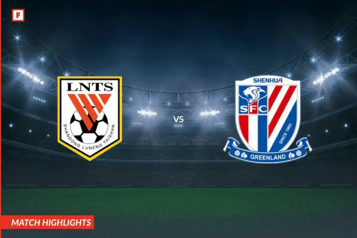Shandong Taishan - Shanghai Shenhua gol e momenti salienti