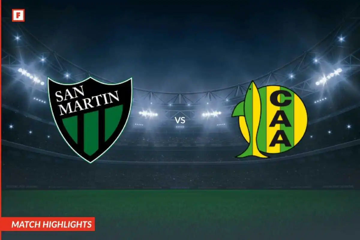 San Martín de San Juan - CA Aldosivi gol e momenti salienti