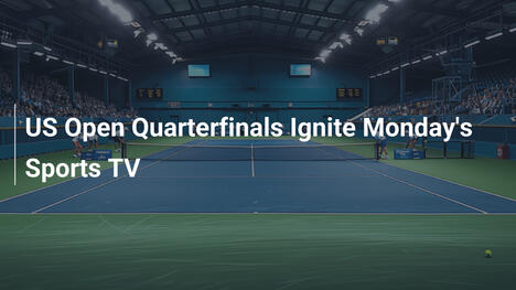 US-Open-Viertelfinals und Fußballkracher: Montag wird ein Sportfest!