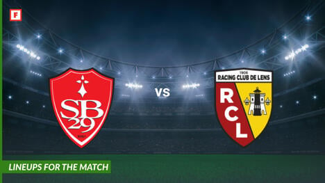 Stade Brestois 29 vs RC Lens: lineups for the match