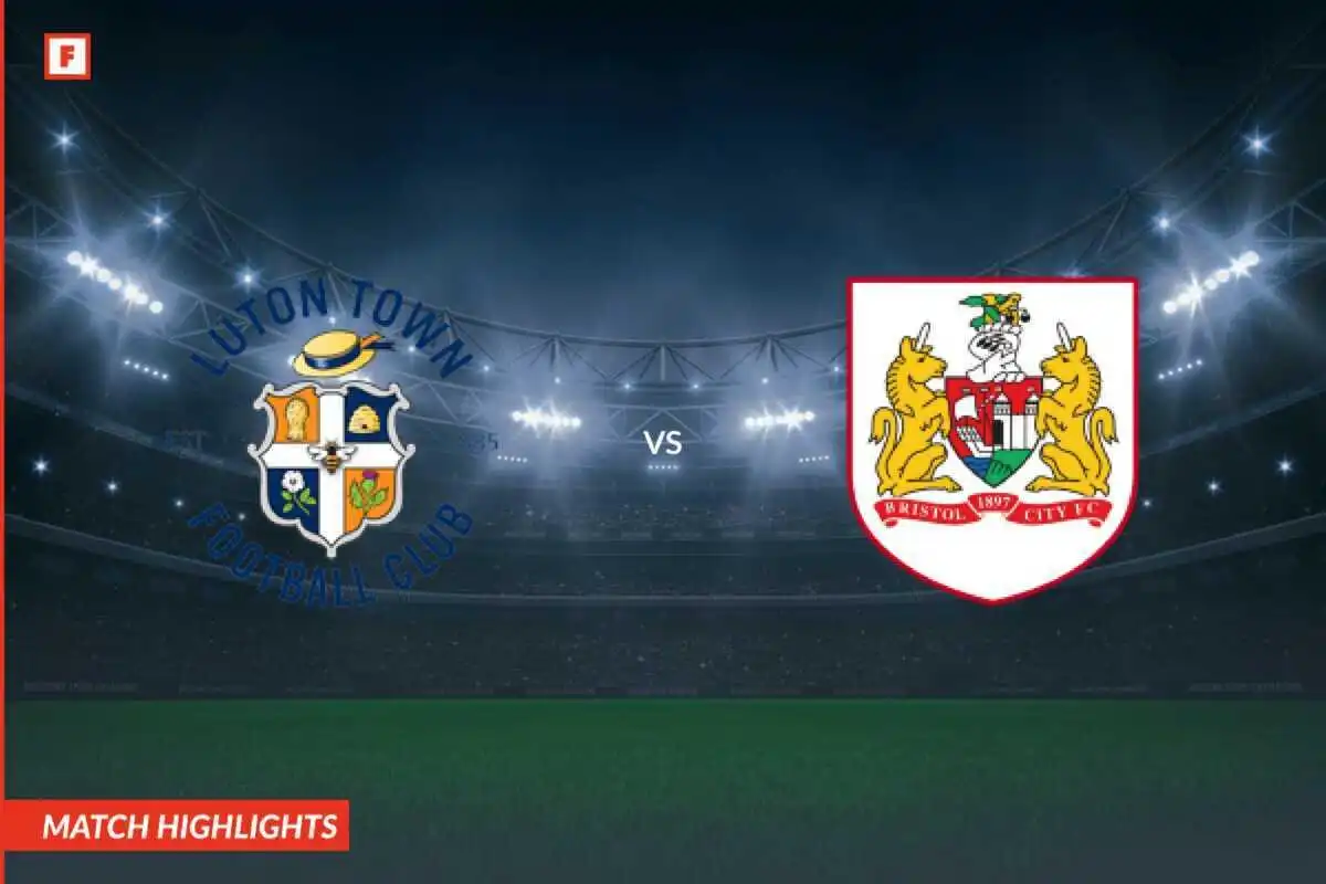 Luton Town - Bristol City tore und höhepunkte