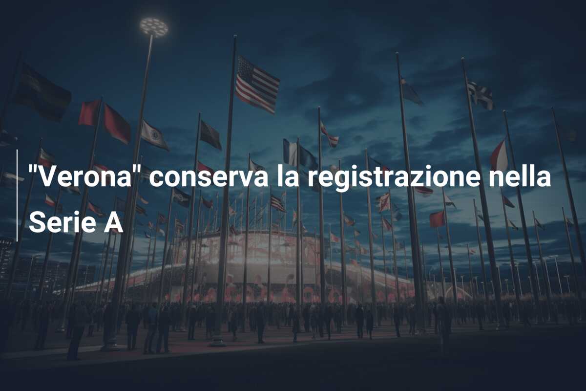 “Verona” conserva la registrazione nella Serie A
