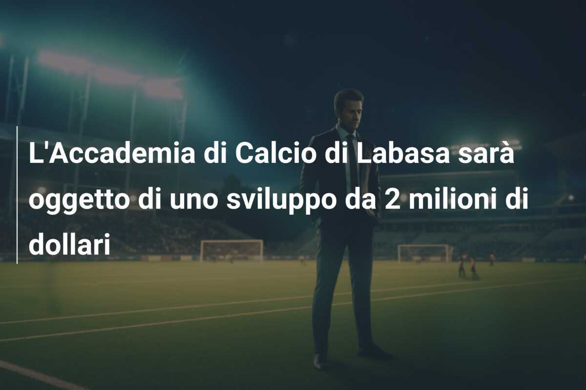 L'Accademia di Calcio di Labasa sarà oggetto di uno sviluppo da 2 milioni di dollari