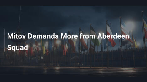 Mitov fordert mehr von der Aberdeen-Mannschaft