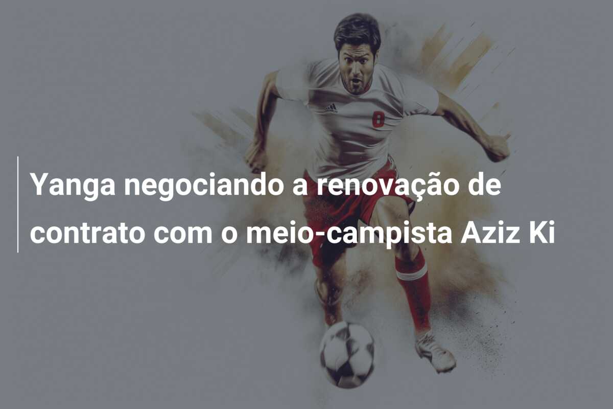 Yanga negociando a renovação de contrato com o meio-campista Aziz Ki