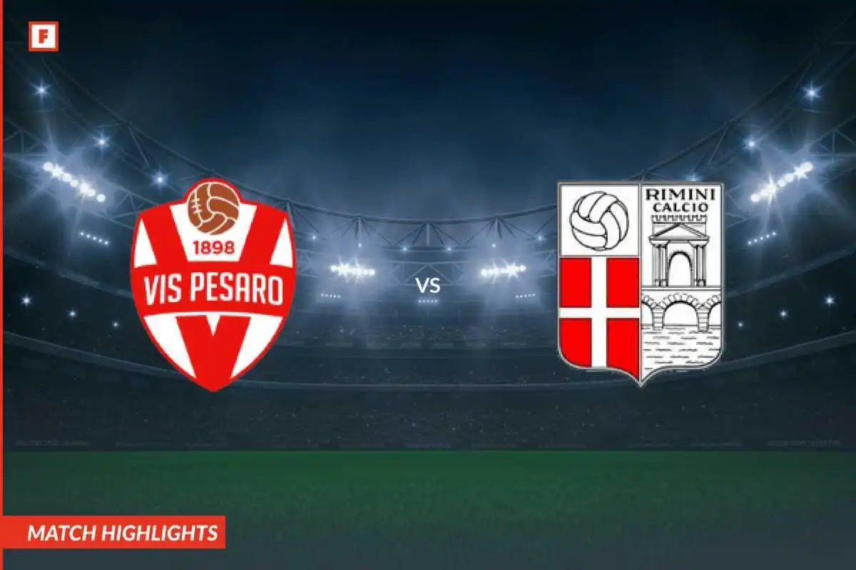 Vis Pesaro - Rimini FC 1912 tore und höhepunkte