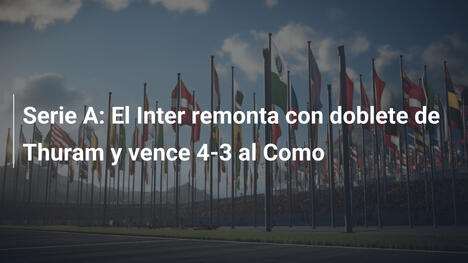 Serie A: El Inter remonta con doblete de Thuram y vence 4-3 al Como