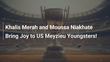 Khalis Merah và Moussa Niakhate Mang Niềm Vui Cho Trẻ US Meyzieu