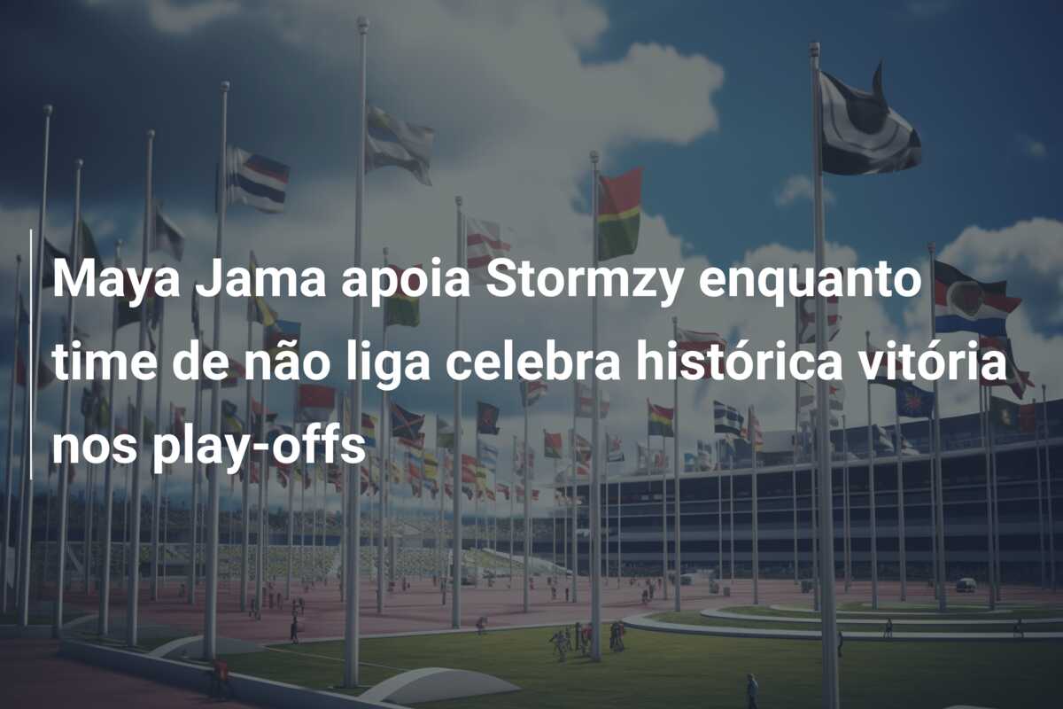 Maya Jama apoia Stormzy enquanto time de não liga celebra histórica vitória nos play-offs