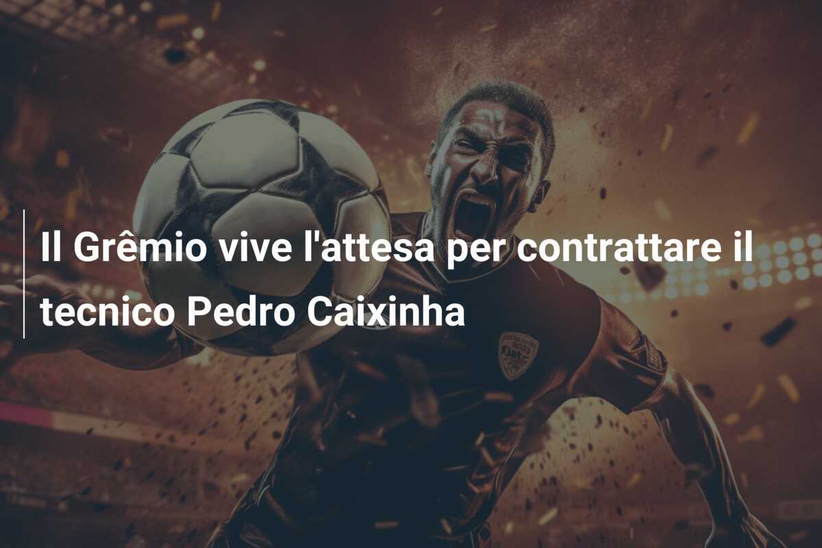 Il Grêmio vive l'attesa per contrattare il tecnico Pedro Caixinha