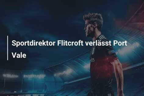Sportdirektor Flitcroft verlässt Port Vale