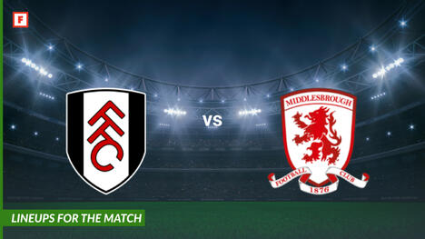 Fulham vs Middlesbrough: susunan pemain untuk pertandingan