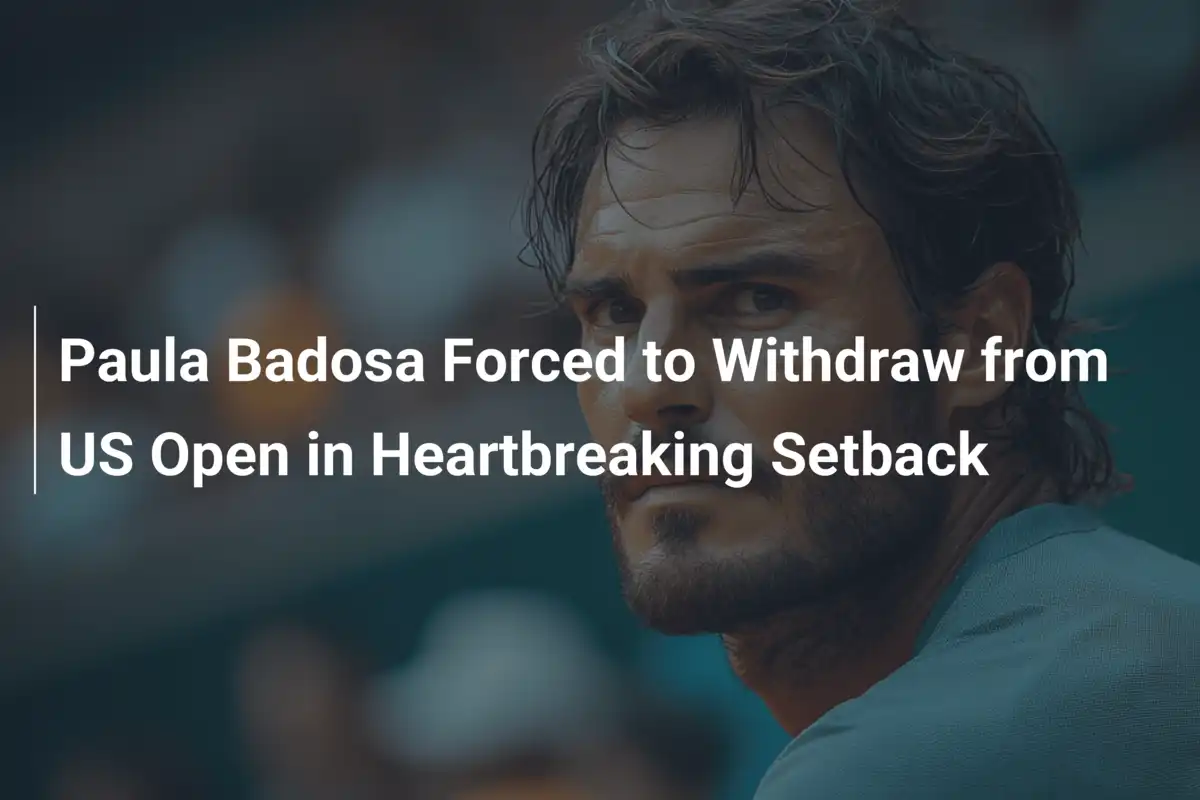 Paula Badosa se retira del US Open en un golpe duro para el tenis español
