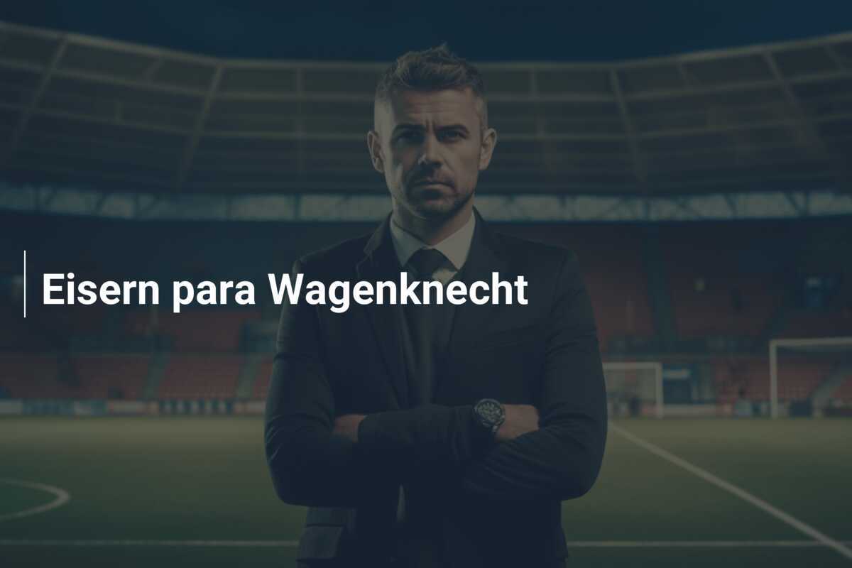 Eisern para Wagenknecht