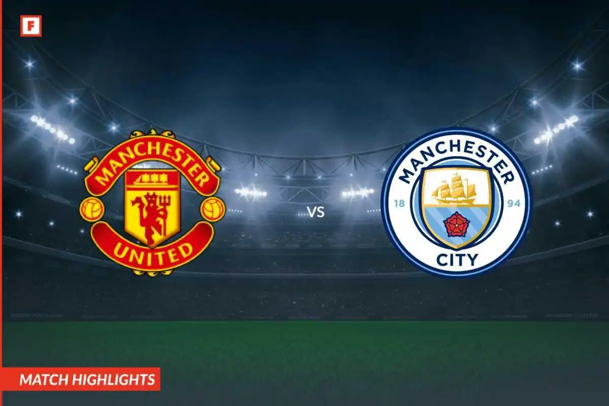 Manchester United - Manchester City mål og høydepunkter