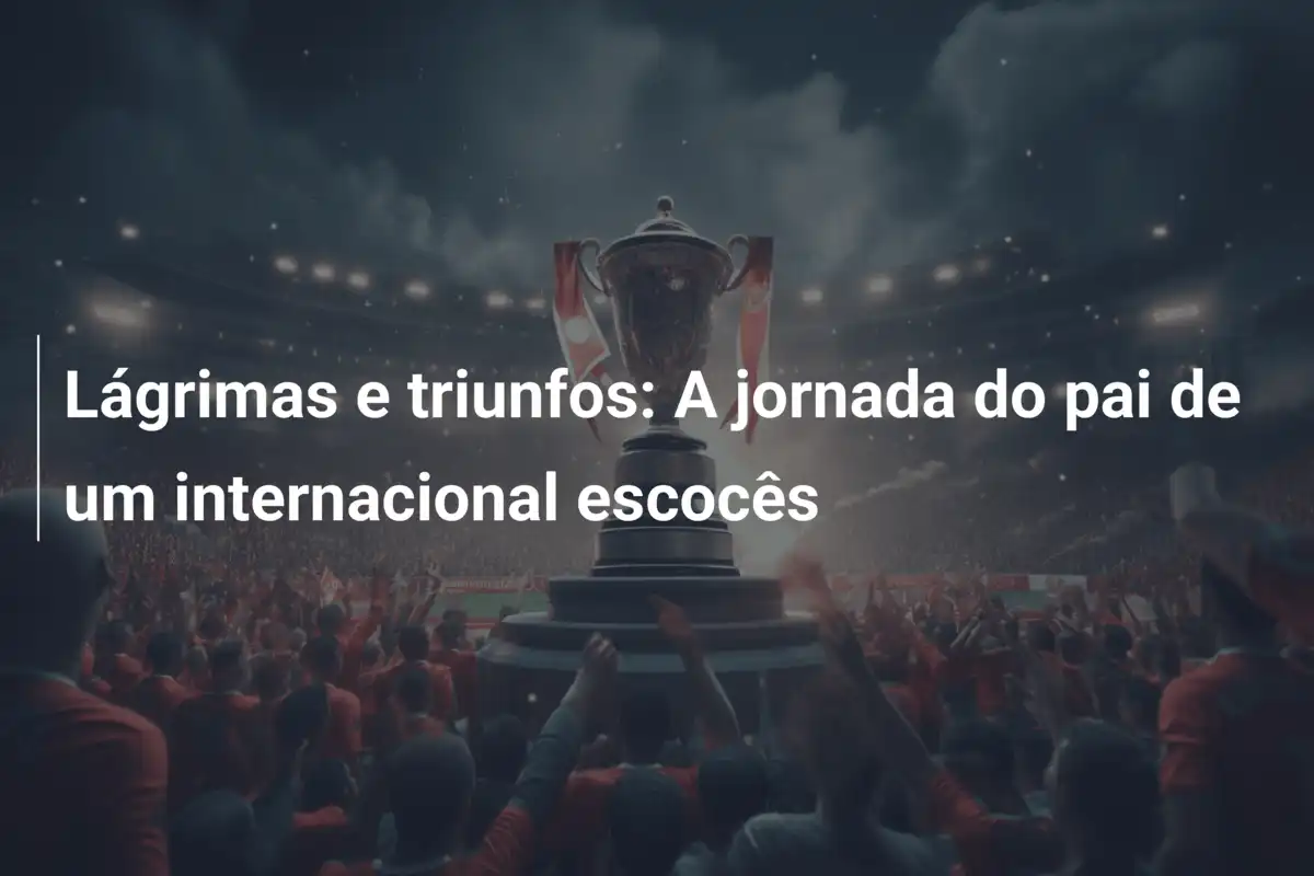 Lágrimas e triunfos: A jornada do pai de um internacional escocês