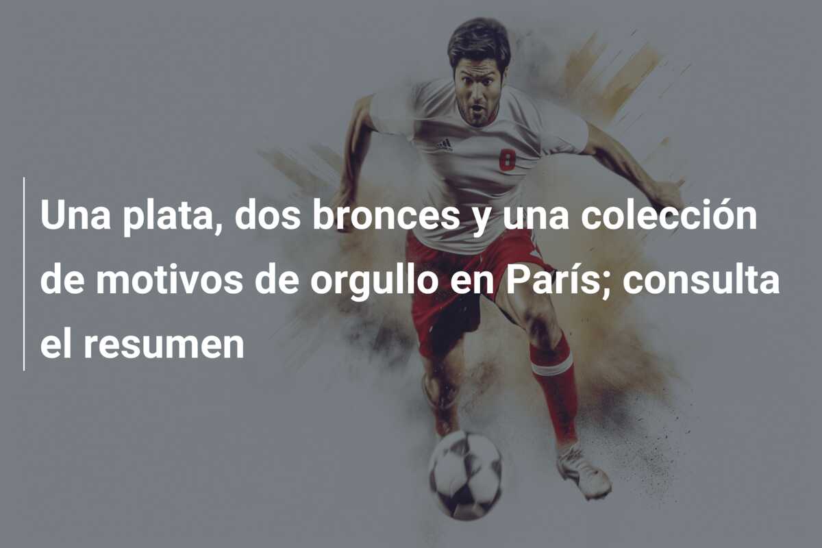 Una plata, dos bronces y una colección de motivos de orgullo en París; consulta el resumen