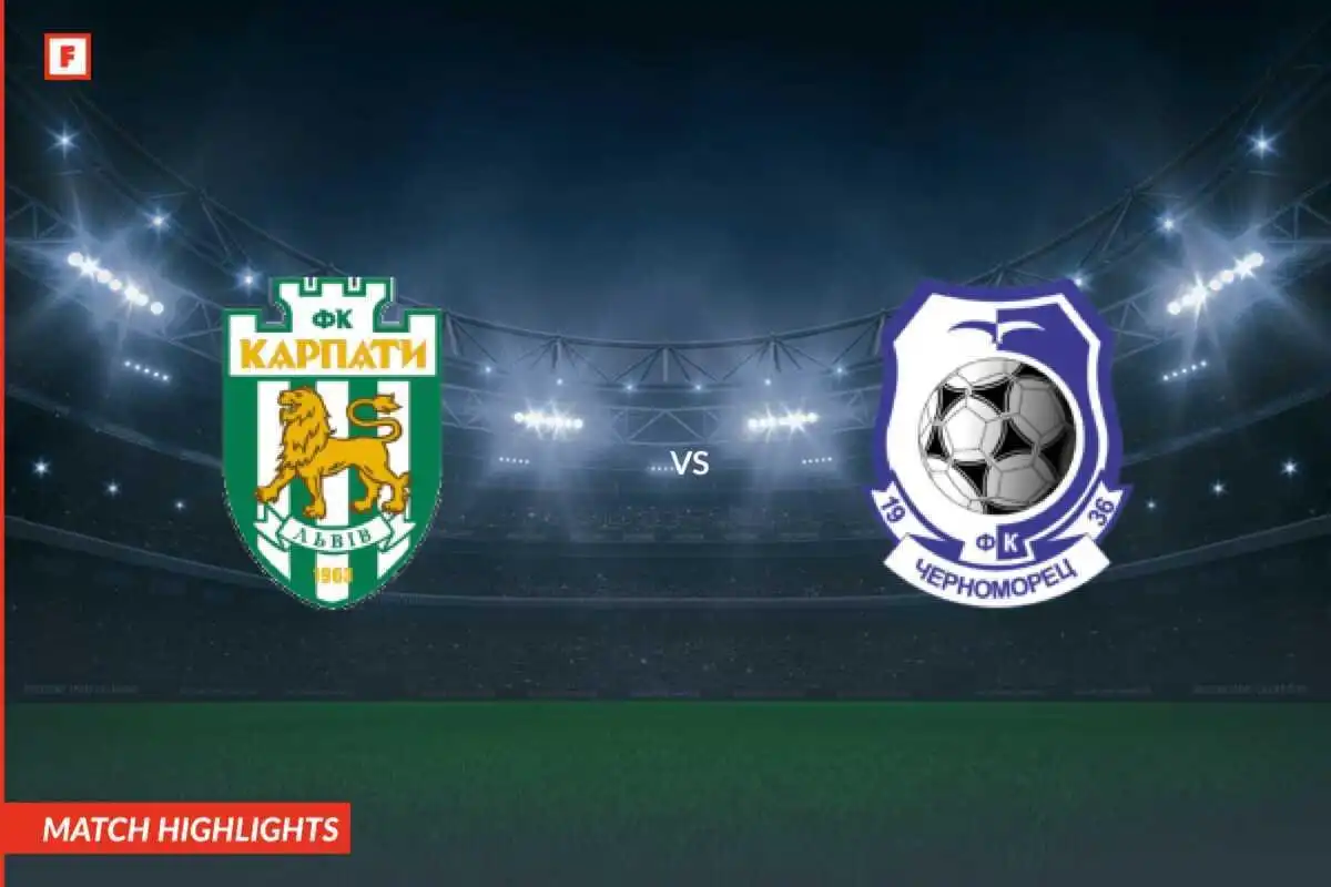 Karpaty Lviv - Chornomorets Odesa gol dan sorotan