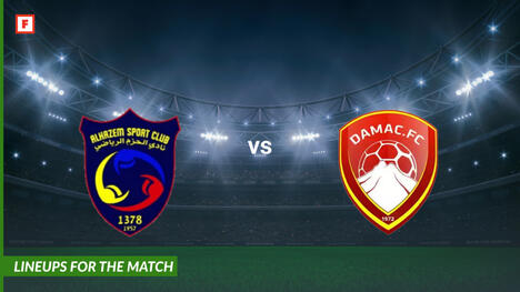 Al Hazem vs Dhamk FC: susunan pemain untuk pertandingan
