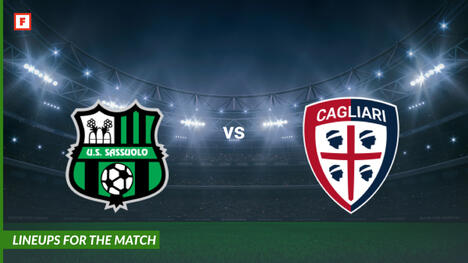 Sassuolo Calcio đấu với Cagliari Calcio: đội hình cho trận đấu