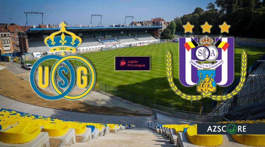 Royale Union Saint-Gilloise vs Anderlecht 28.07.2023 hoje