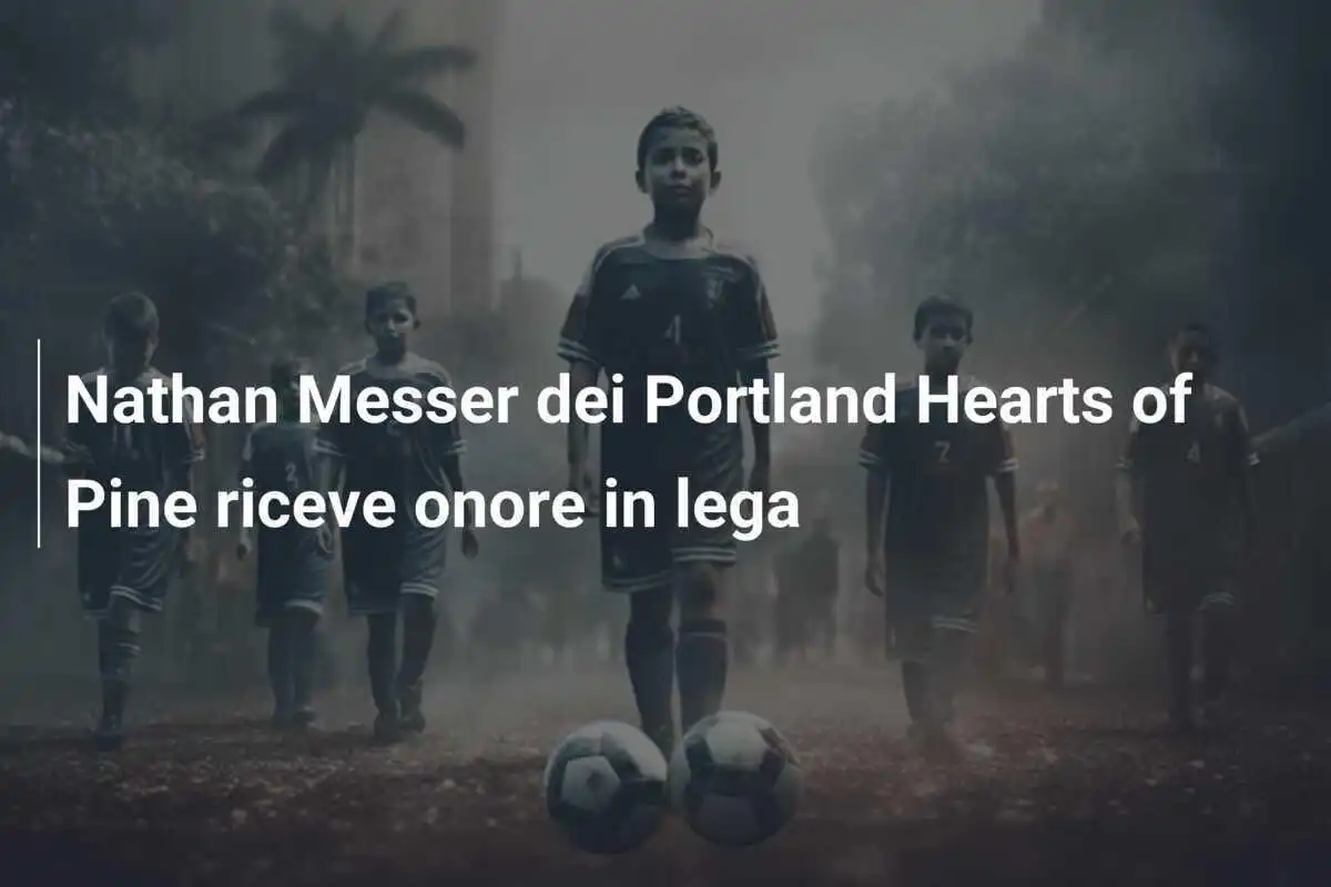 Nathan Messer dei Portland Hearts of Pine riceve onore in lega