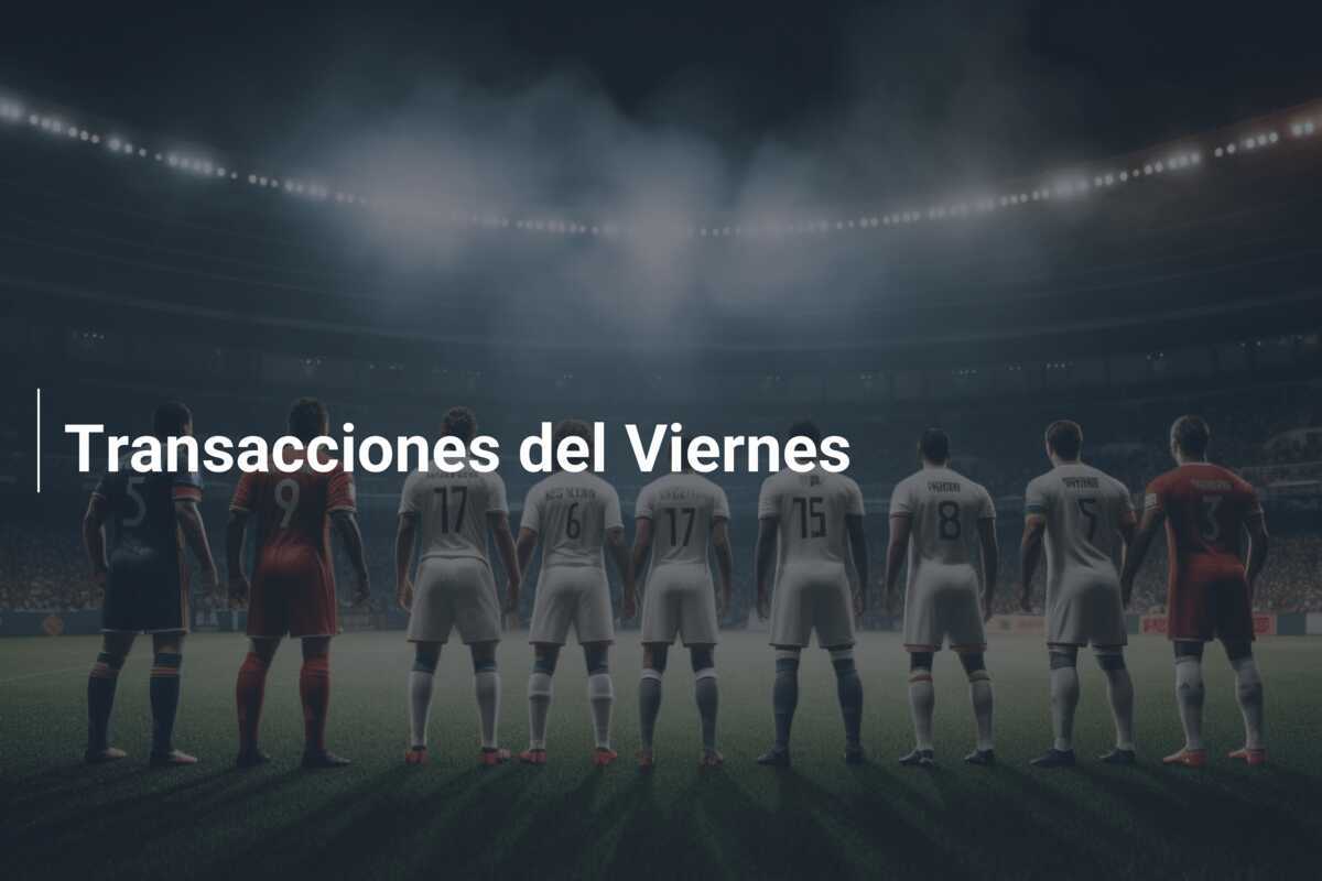 Transacciones del Viernes