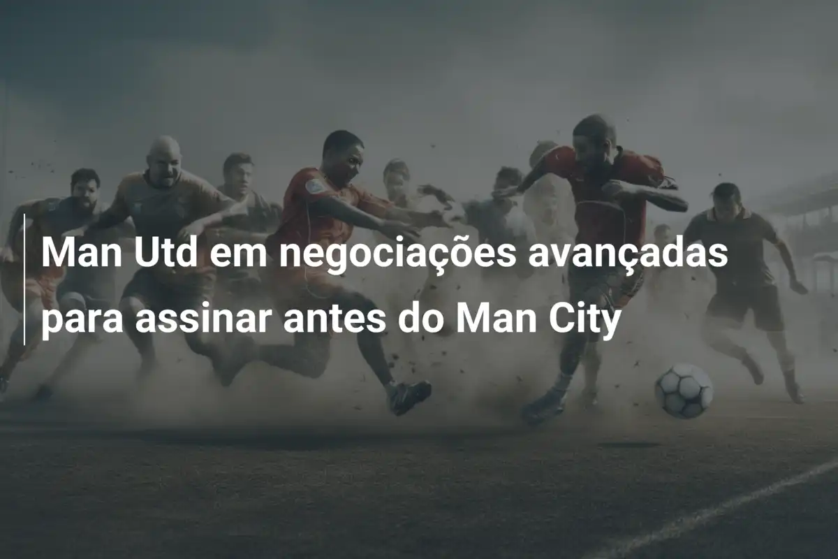 Man Utd em negociações avançadas para assinar antes do Man City